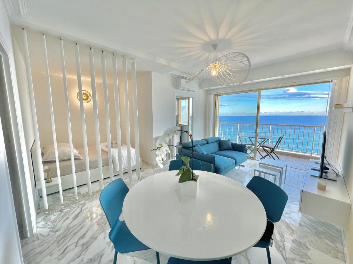 Seaviews By Jenni Menton, La Suite, Superbe Front De Mer, Top Emplacement Avec Terrasse Et Parking! Eksteriør billede